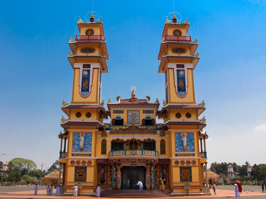 Cao Dai Holy See in Tay Ninh