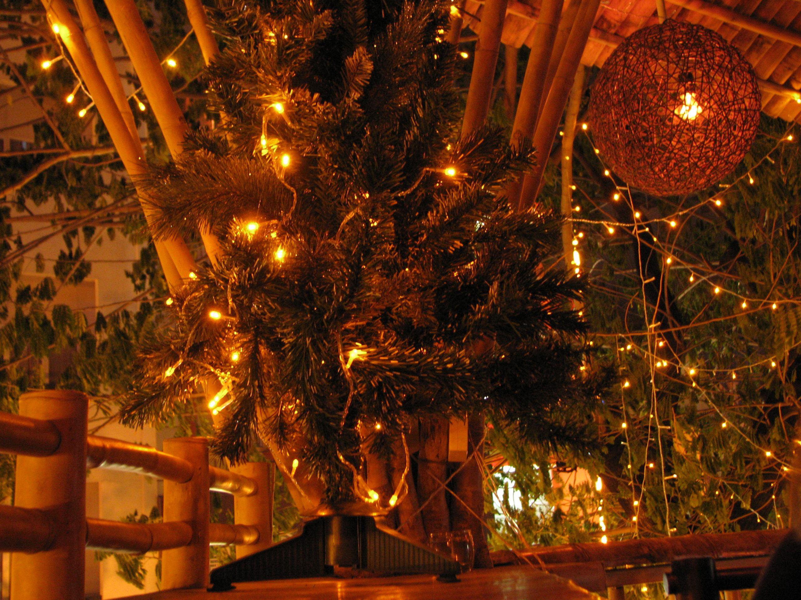 Christmas decorations in Saigon